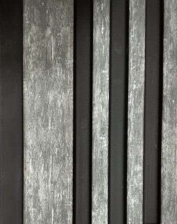 Grey Wood Charcoal Panel Louver 8x0.42 Ft - Pn 01427