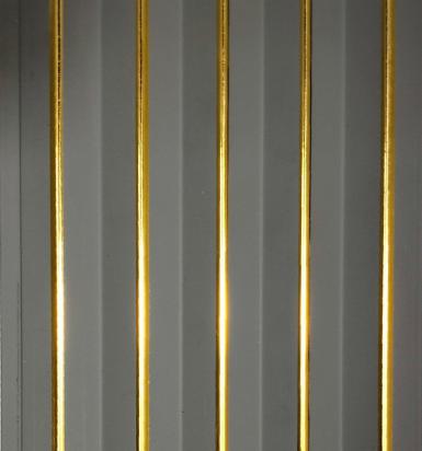 Grey Plain Colour Charcoal Panel Colors Louvers 8x0.42 Ft - Pn 01448