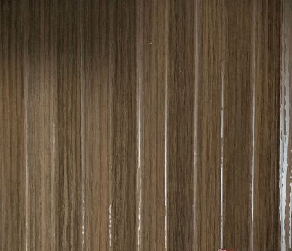 Brown Wood Charcoal Panel Louver 8x0.42 Ft - Pn 01451