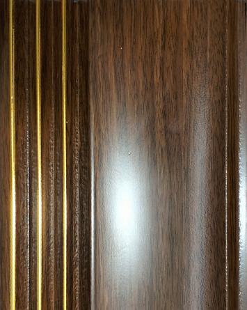 Brown Marble Charcoal Panel Louver & Stone 8x0.42 Ft - Pn 01457