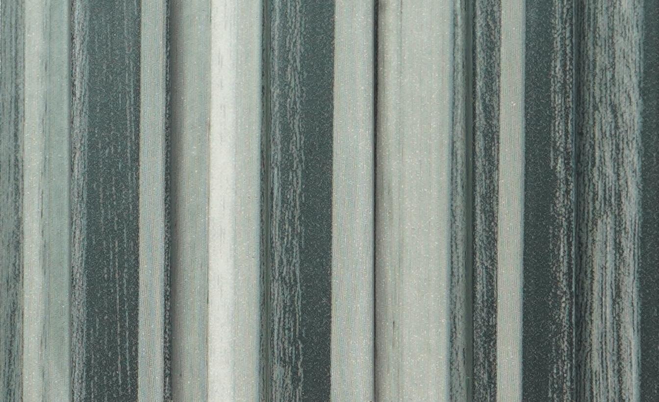 Wood Finish Grey Mdf Louvers 8x0.41 Ft - Pn 02265