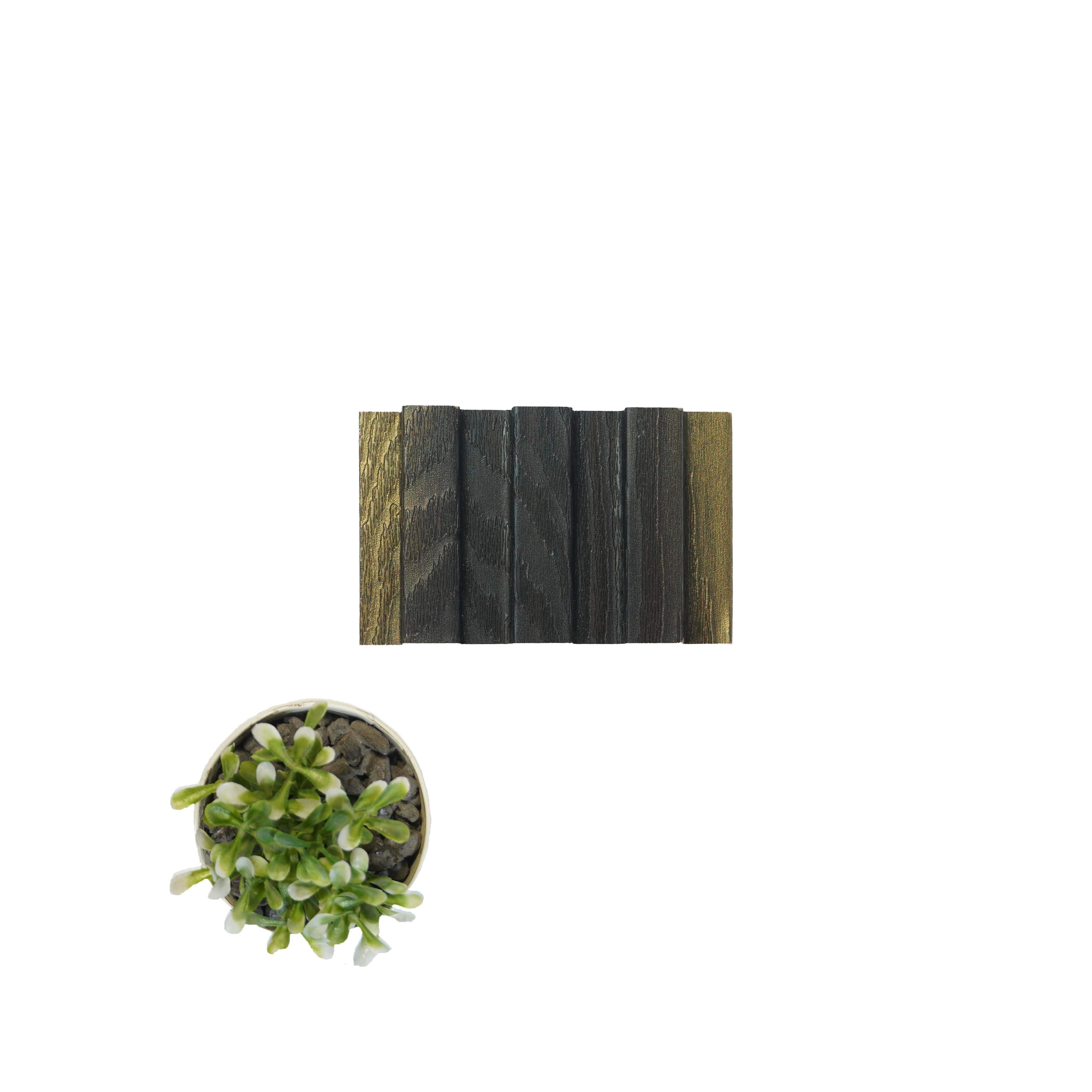 Wood Finish Wenge Mdf Louvers 10x0.41 Ft - Pn 02279