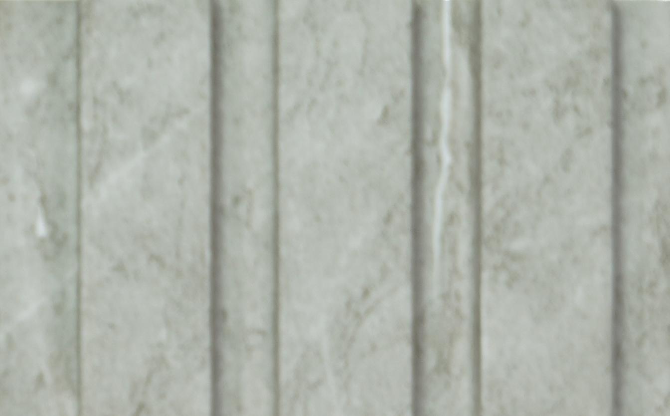 Marble Finish Grey Mdf Louvers & Stone 10x0.41 Ft - Pn 02292