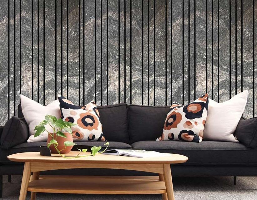 Hessonite E Louvers Marble & Stone Grey 8x2 Ft - Pn 02937