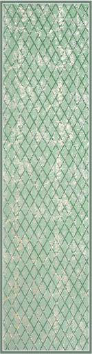 Sisu Velvet Finish Decorative Wall Panel Wood Green 8x2 Ft - Pn 03154