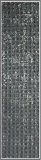 Sisu Velvet Finish Decorative Wall Panel Wood Black 8x2 Ft - Pn 03159