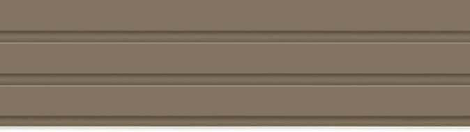 Pvc Louvers Panel Plain Colors Brown 8x0.41 Ft - Pn 03190