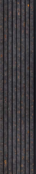 Pvc Louver Designer Grey 8x0.41 Ft - Pn 03202