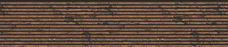 Pvc Louver Marble & Stone Brown 8x0.41 Ft - Pn 03230