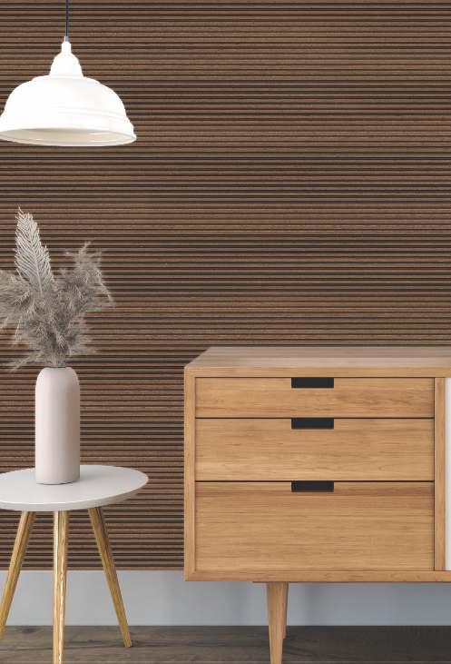 Pvc Louver Marble & Stone Brown 8x0.41 Ft - Pn 03232