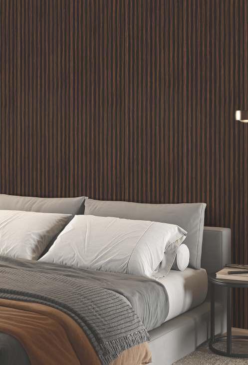 Pvc Louver Marble & Stone Brown 8x0.41 Ft - Pn 03234