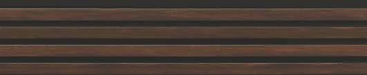 PN B PVC Louver/Panel 8x0.41 ft wood Brown PN 03252
