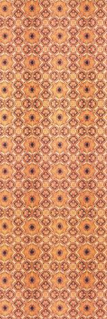 Decorative Cork Sheet Designer Louvers Red 8x2 Ft - Pn 03698