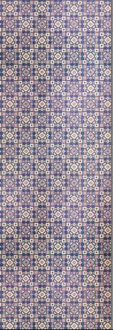 Decorative Cork Sheet Designer Louvers Blue 8x2 Ft - Pn 03699