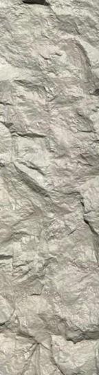 PU Stone White PU Stone Panel 8x2 ft wood louvers PN 04188