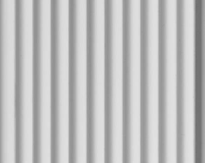 Charcoal Panel Louver Plain Colors White 8x0.41 Ft - Pn 05363