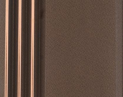 Charcoal Panel Louver Fabric Brown 8x0.41 Ft - Pn 05388