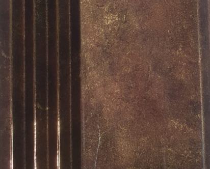 Charcoal Panel Louver Designer Brown 8x0.41 Ft - Pn 05422