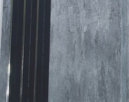 Charcoal Panel Louver Designer Grey 8x0.41 Ft - Ptn 9061