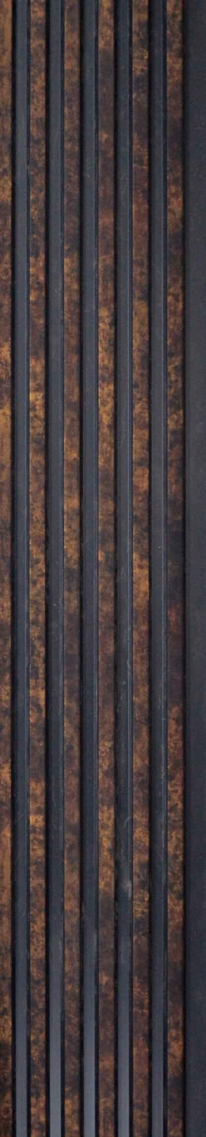 Leon 8 Ft X 5 Inch Panel Designer Louvers Wenge 8x0.41 - Sm 3166