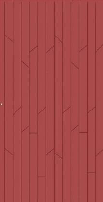 Color Box Red Decorative Wall Panel 8x4 ft designer louvers Red 2013