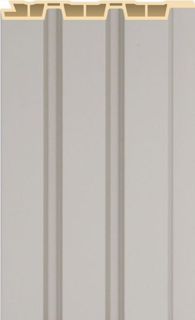 Interlock Wpc Louvers Plain Colors Pearl White 9.5x0.4 Ft - Pn 02570 F