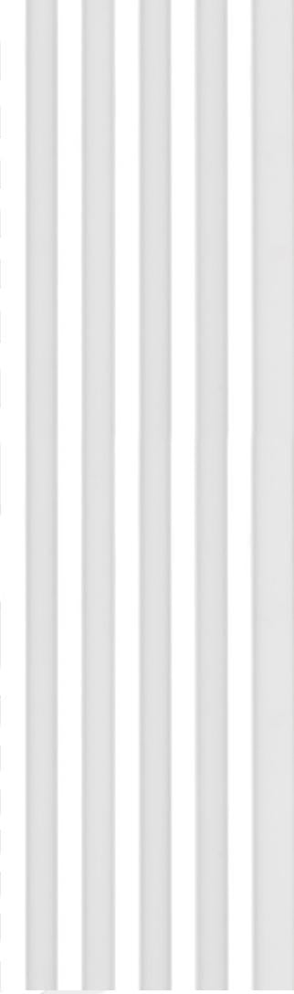Plain Colour Charcoal Louvers Colors White 8x0.41 Ft - S5 164