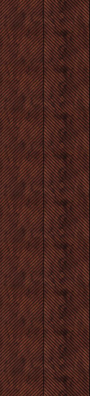 Charcoal Louvers Designer Brown 8x1 Ft - Ra 8119