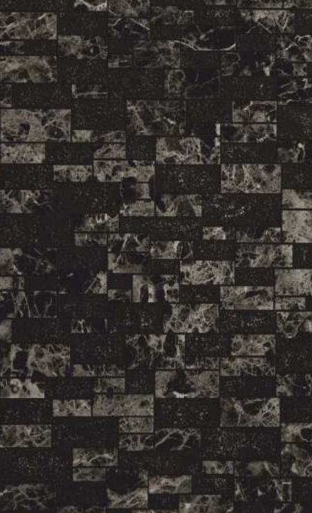 Black Charcoal Louver Panel Designer 8x2 Ft - Rc 108