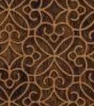 Brown Charcoal Louver Panel Designer 8x2 Ft - Rc 159
