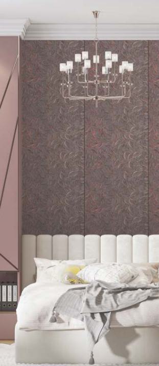Grey Charcoal Louver Panel Designer 8x2 Ft - Rc 167