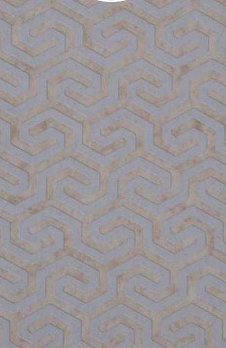 Grey Charcoal Louver Panel Designer 8x2 Ft - Rc 3338