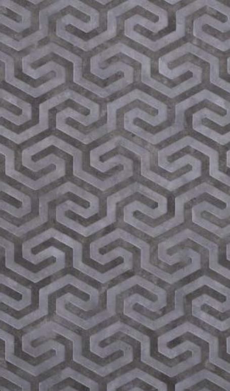 Grey Charcoal Louver Panel Designer 8x2 Ft - Rc 3341
