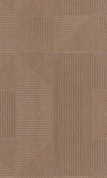 Brown Charcoal Louver Panel Designer 8x2 Ft - Rc 5516