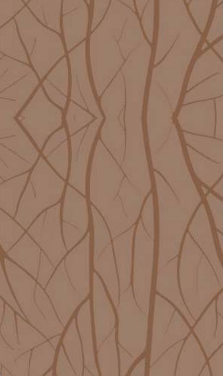 Brown Charcoal Louver Panel Designer 8x2 Ft - Rc 5519
