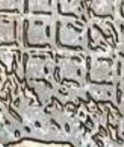 Grey Charcoal Louver Panel Designer 8x2 Ft - Rc 5526