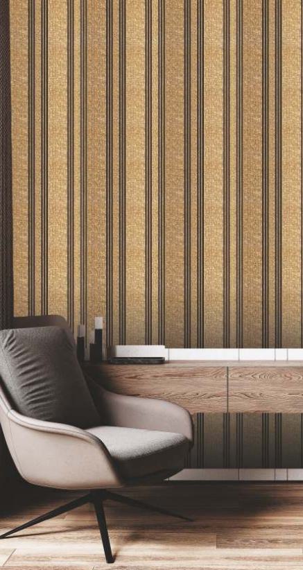 Brown Charcoal Louver Designer 8x1 Ft - Rc 705