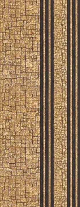 Brown Charcoal Louver Designer 8x1 Ft - Rc 705
