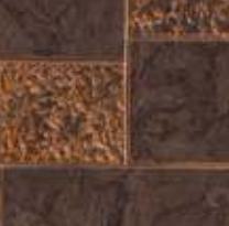 Brown Charcoal Louver Panel Designer 8x2 Ft - Rc 871