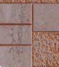Brown Charcoal Louver Panel Designer 8x2 Ft - Rc 872