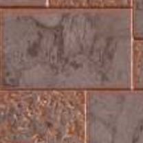 Brown Charcoal Louver Panel Designer 8x2 Ft - Rc 874