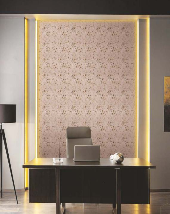Beige Charcoal Louver Panel Marble & Stone 8x2 Ft - Rc 904