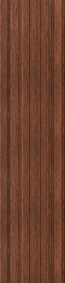 Onit Series Charcoal Louvers Wood Brown 9x0.8 Ft - Ro 9024