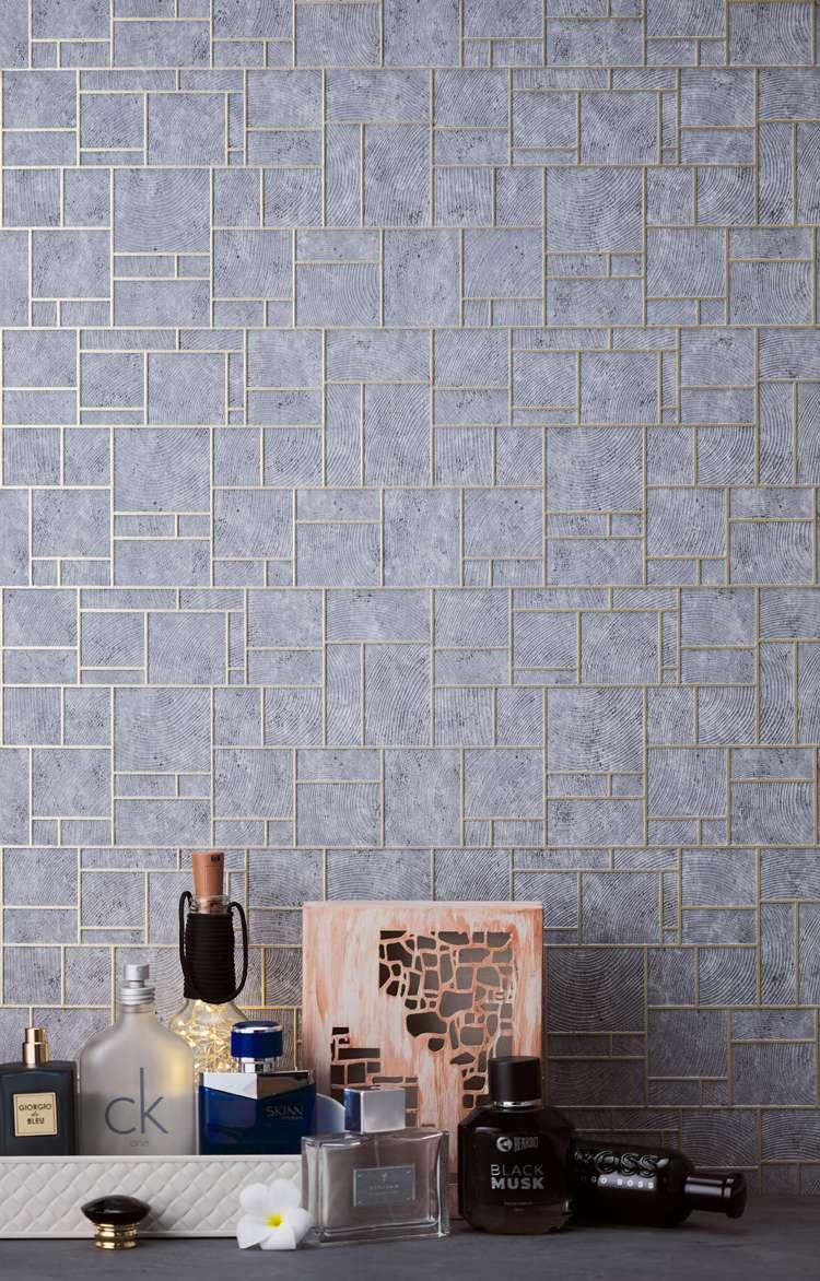 Charco Charm Series Charcoal Decorative Wall Panel Wood Grey 8x2 Ft - Ab 84