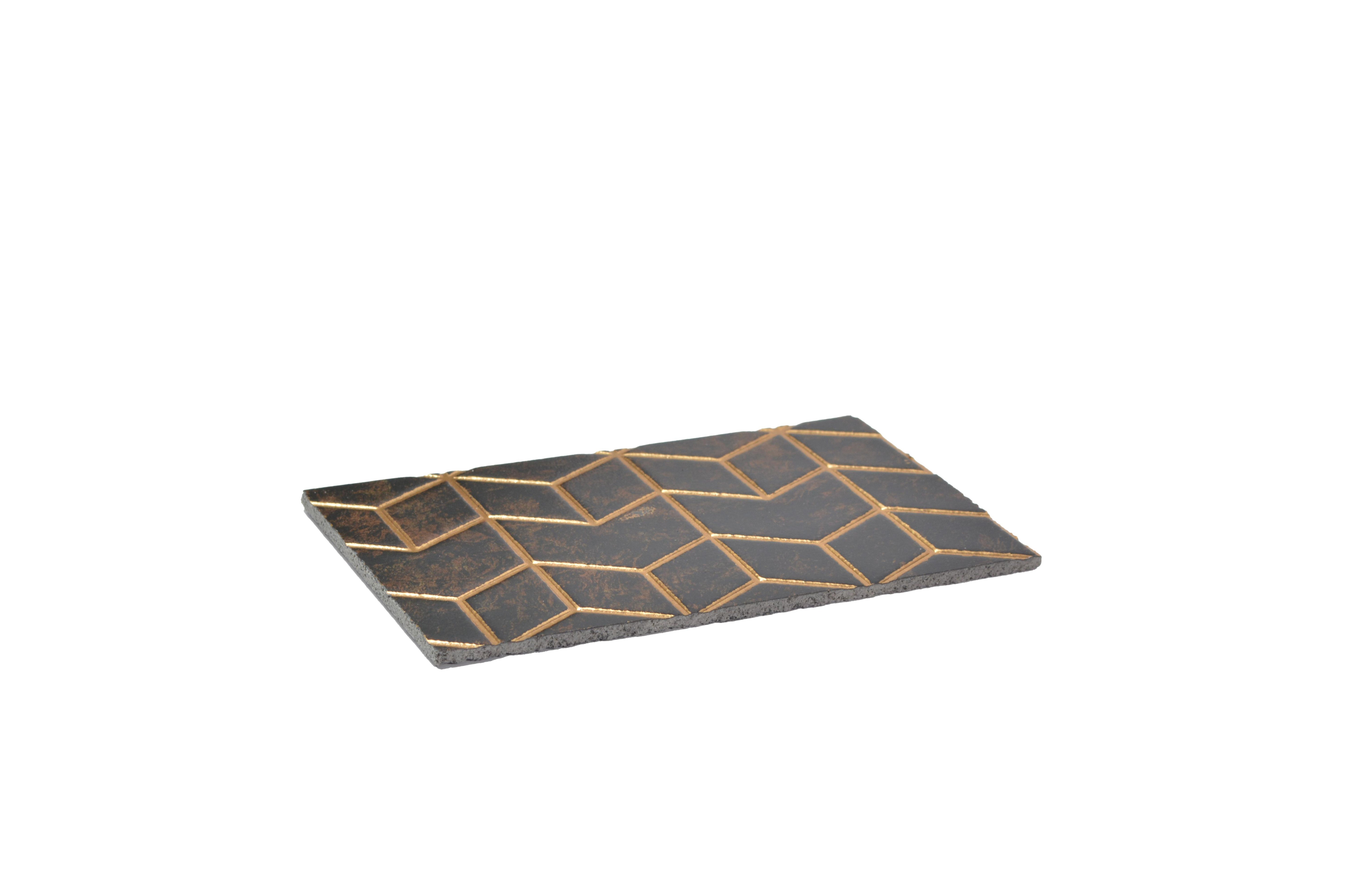 Charco Charm Series Charcoal Decorative Wall Panel Wood Brown 8x2 Ft - Cb 57