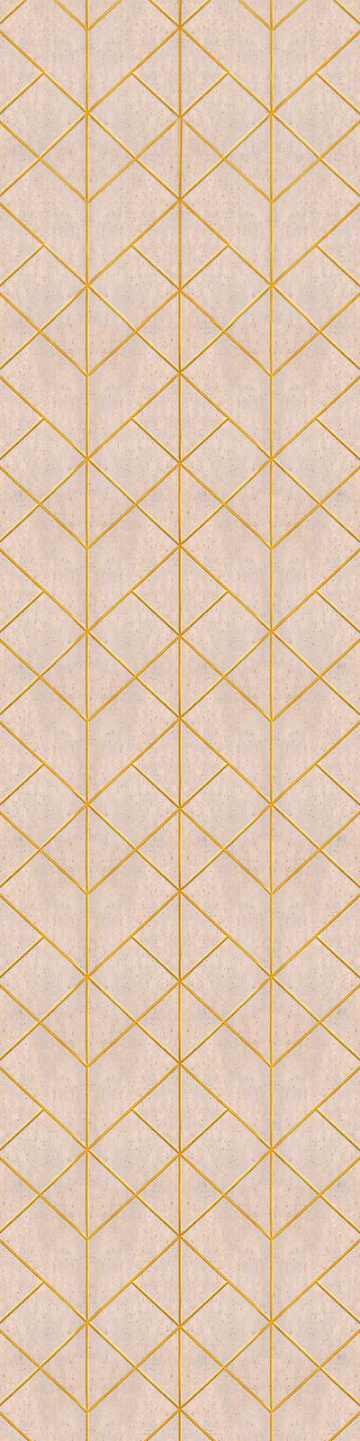 Charco Charm Series Charcoal Decorative Wall Panel Wood Beige 8x2 Ft - Ea 39