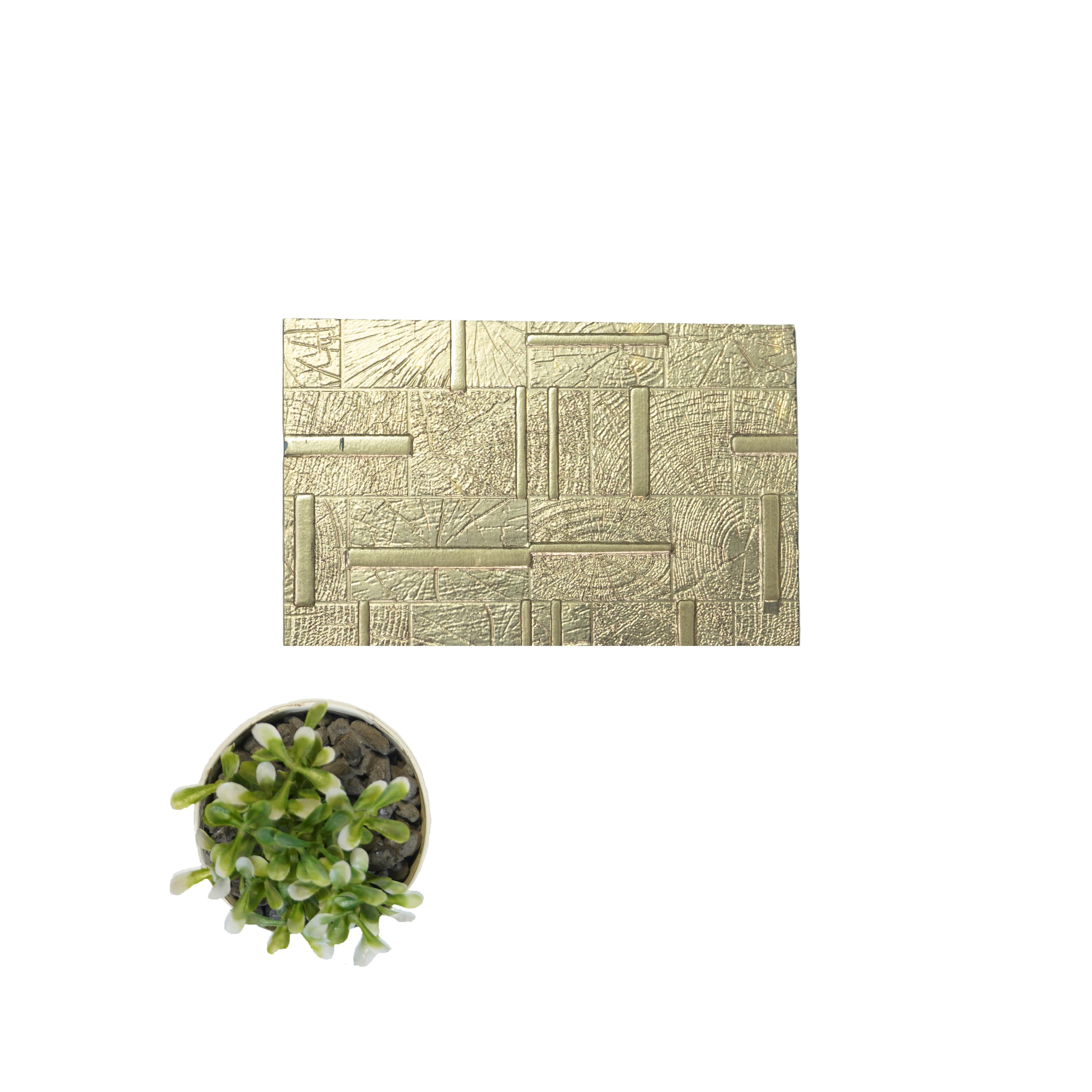 Charco Charm Series Charcoal Decorative Wall Panel Wood Brown 8x2 Ft - Fm 70