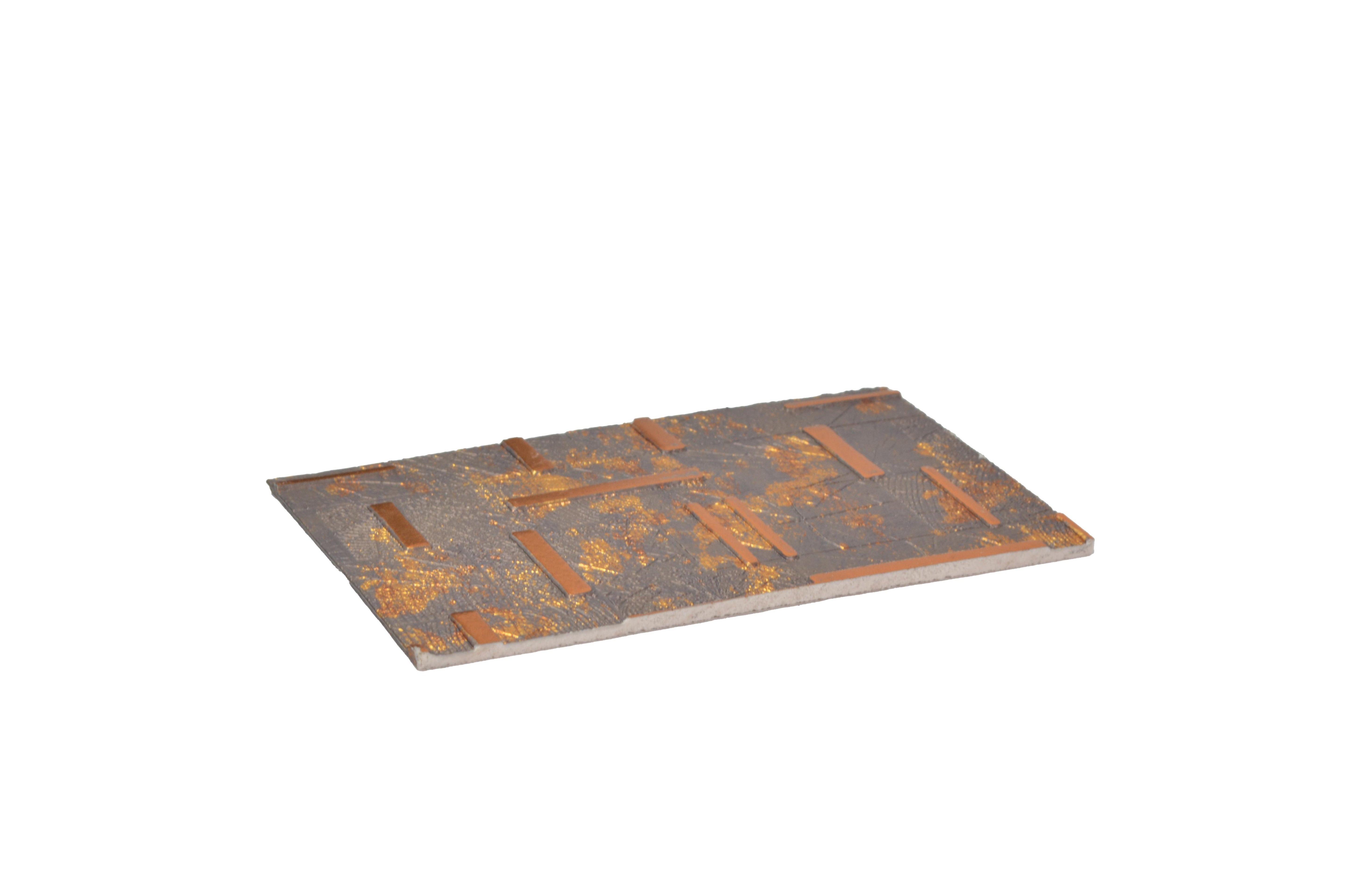 Charco Charm Series Charcoal Decorative Wall Panel Wood Brown 8x2 Ft - Fm 76