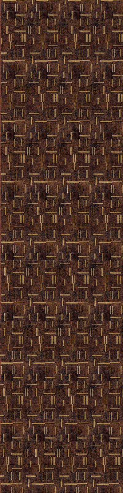 Charco Charm Series Charcoal Decorative Wall Panel Wood Wenge 8x2 Ft - Fm 77