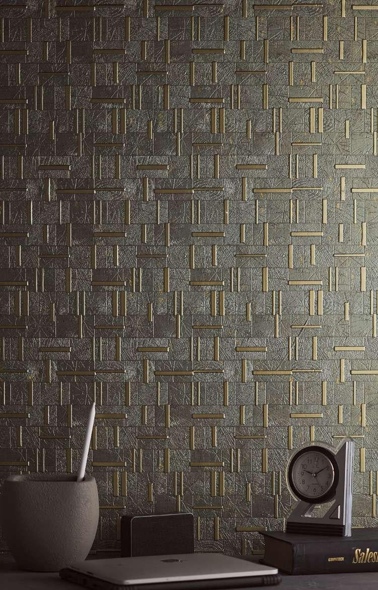 Charco Charm Series Charcoal Decorative Wall Panel Wood Wenge 8x2 Ft - Fm 80